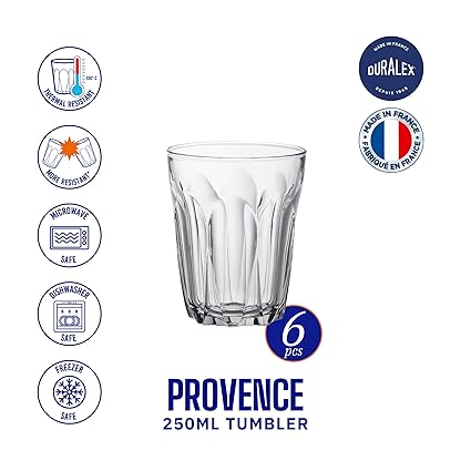 Set de 6 Verres Duralex Provence 25 cl