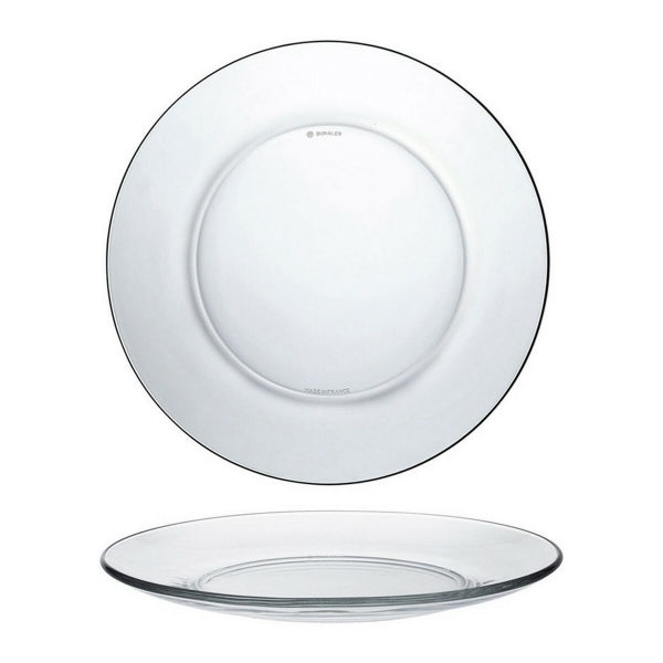 Assiette plate Duralex Lys transparent ø 28 cm