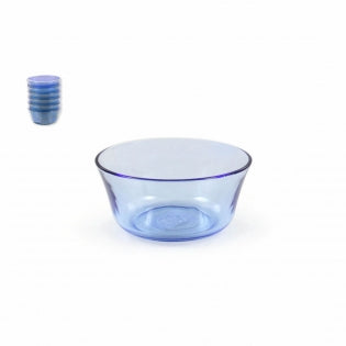 Lot de bols Duralex Lys verre bleu 250 mL