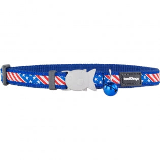 Collier pour chat drapeau USA