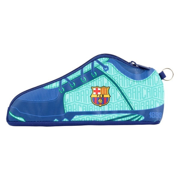 Trousse FC Barcelona en forme de chaussure Turquoise