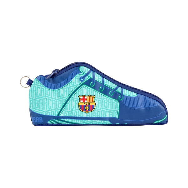 Trousse FC Barcelona en forme de chaussure Turquoise