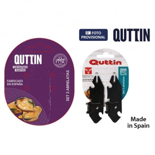 Lot de 2 ouvre-boite Quttin