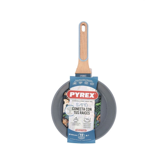 Poêle Pyrex Sand Aluminium forgé Bleu