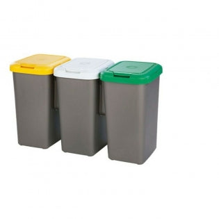 Ensemble de 3 Poubelles de tri d’intérieur