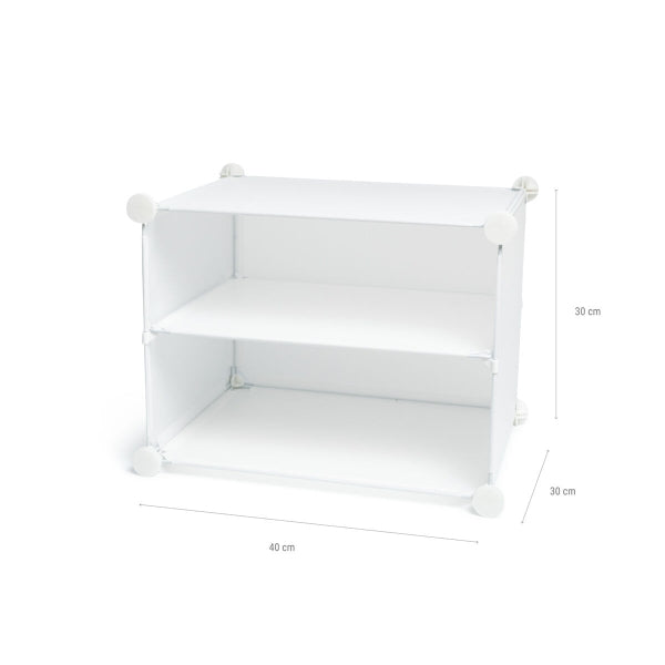 Etagère modulable blanc