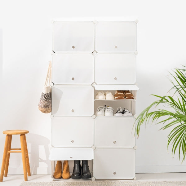 Etagère modulable blanc