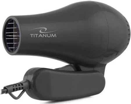 Sèche-cheveux pliable de Voyage Titanum  750 W noir