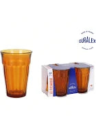 Set de 4 Verres Duralex Picardie Ambre 36 cL