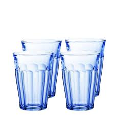 Set de 4 Verres Duralex Picardie Bleu 36 cl